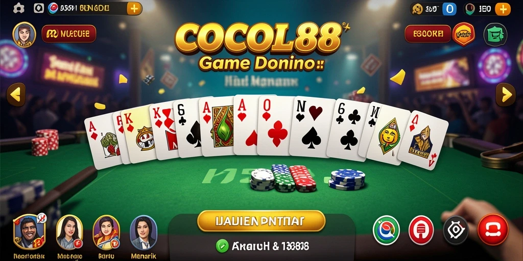 Screenshot gameplay seru dari COCOL88 dengan teman-teman.