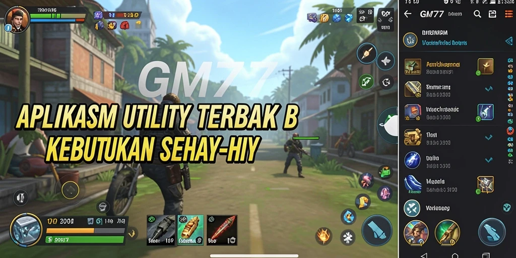Tampilan antarmuka GM777 yang intuitif dan mudah digunakan untuk semua kalangan.
