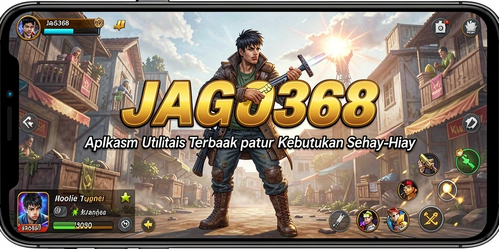 Tampilan antarmuka JAGO368 yang sederhana dan intuitif.