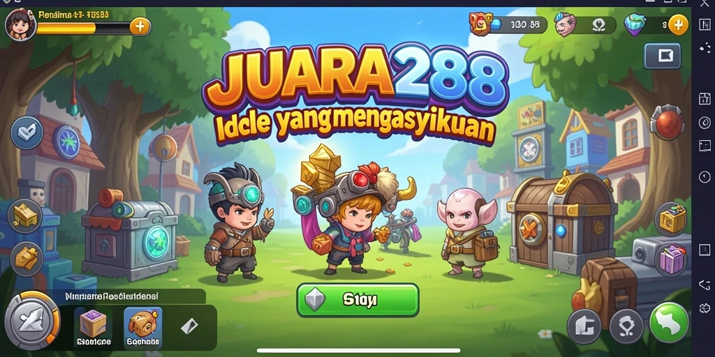 Tangkapan layar JUARA288 menampilkan gameplay Idle yang seru dan interaktif.
