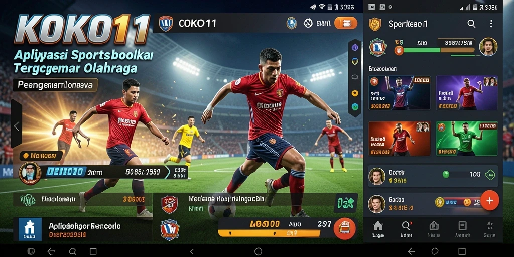 Tampilan menarik dari gameplay KOKO11 yang menggugah selera taruhan olahraga.