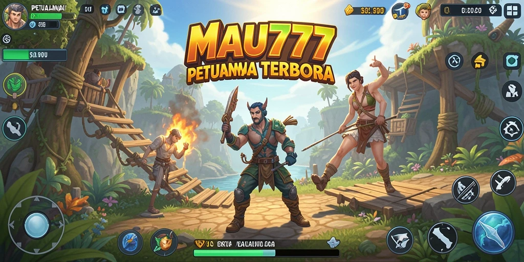 Tampilan gameplay seru dan menakjubkan di MAU777.