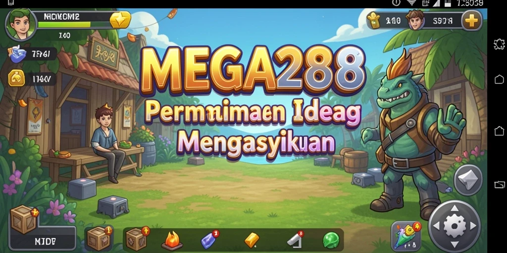 Tampilan gameplay menarik dari MEGA288 yang menggambarkan elemen Idle.