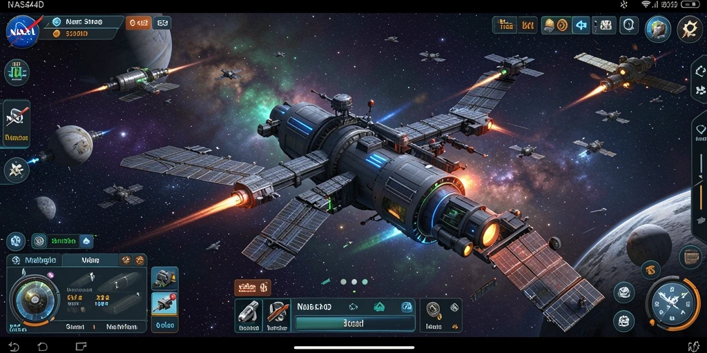 Tampilan gameplay NASA4D yang menarik dan mendebarkan.