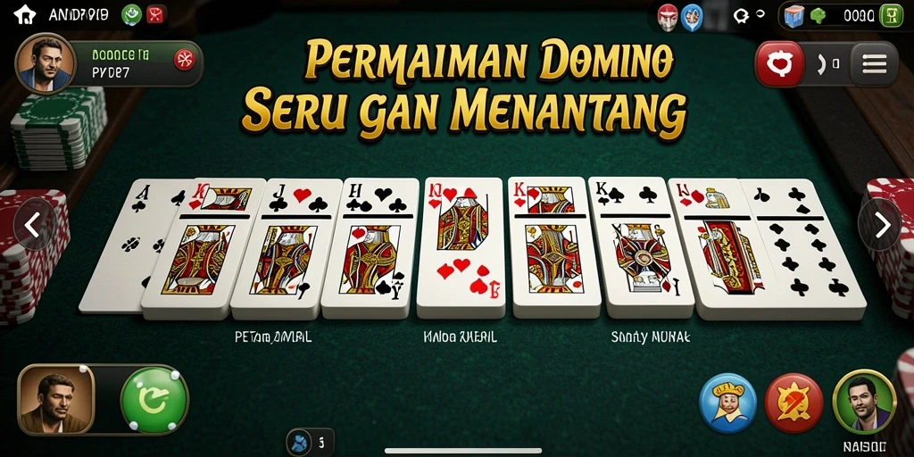 Tampilan menarik gameplay Domino di PP7.