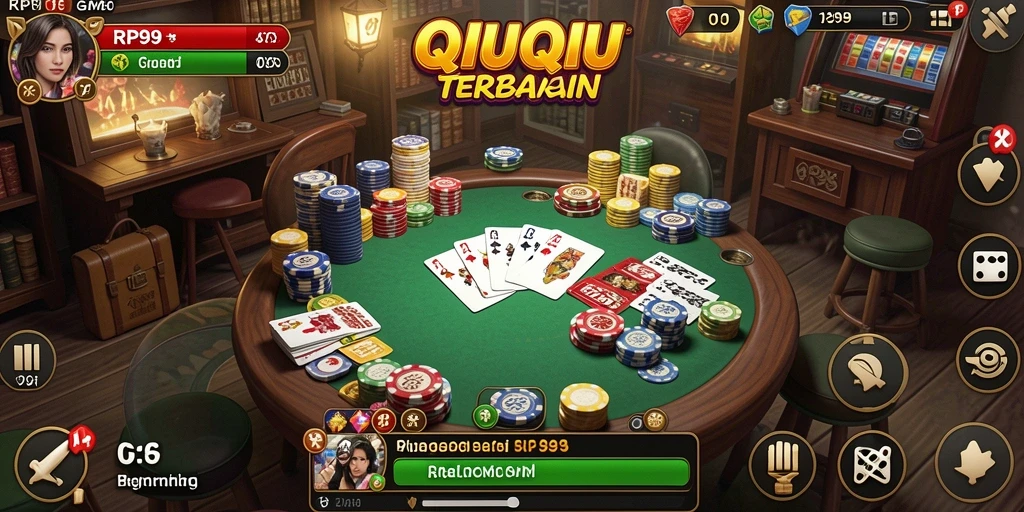 Tangkapan layar gameplay seru dari game QiuQiu RP99.