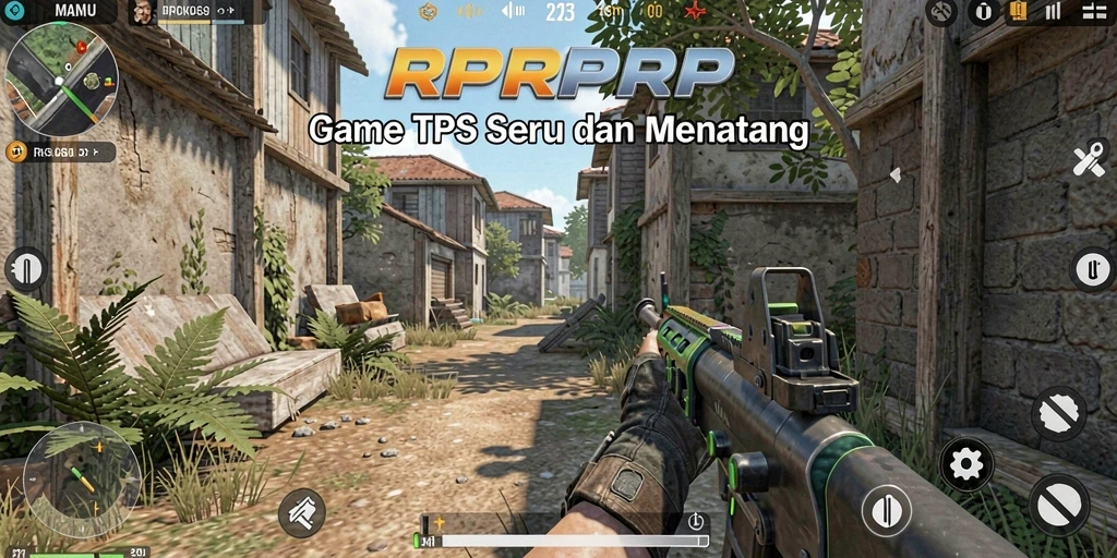 Tampak menariknya gameplay RPRPRP dengan aksi seru di TPS.