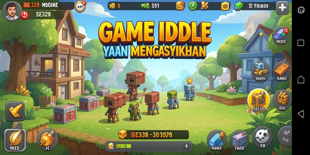 Gameplay SE328 yang menarik dengan berbagai elemen Idle.