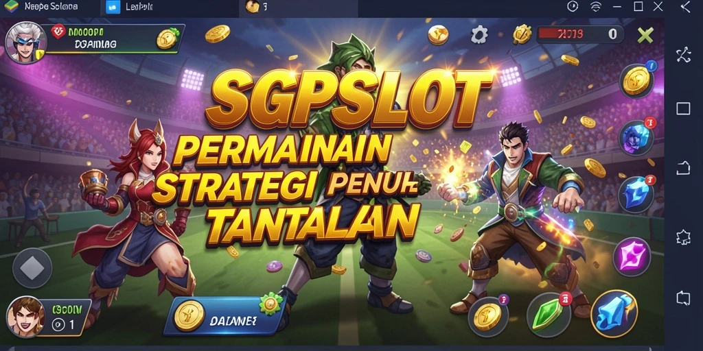 Tampilan gameplay SGPSLOT yang menegangkan dan strategis.