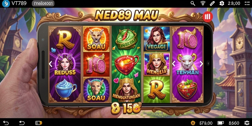 Tampilan gameplay Slot VT789 yang menarik dan penuh warna.