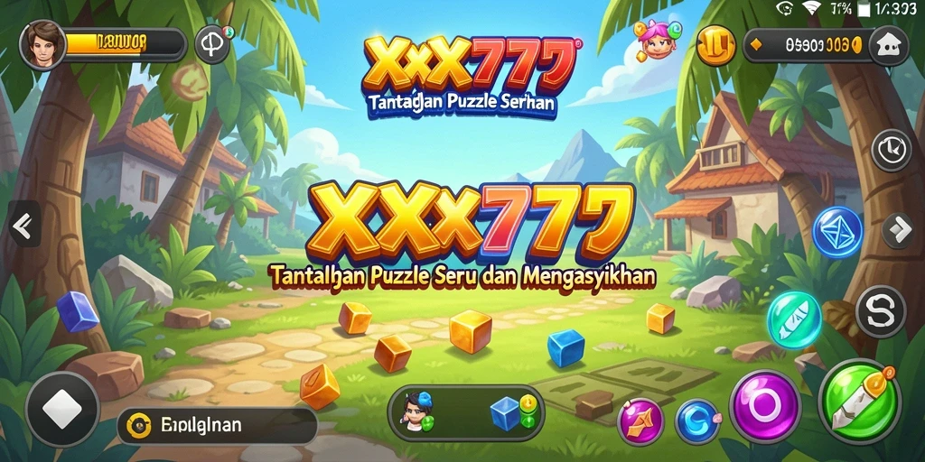 Screenshot menampilkan gameplay menantang dari XXX777.